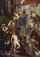 Rubens, Peter Paul - Madonna Enthroned with Child and Saints